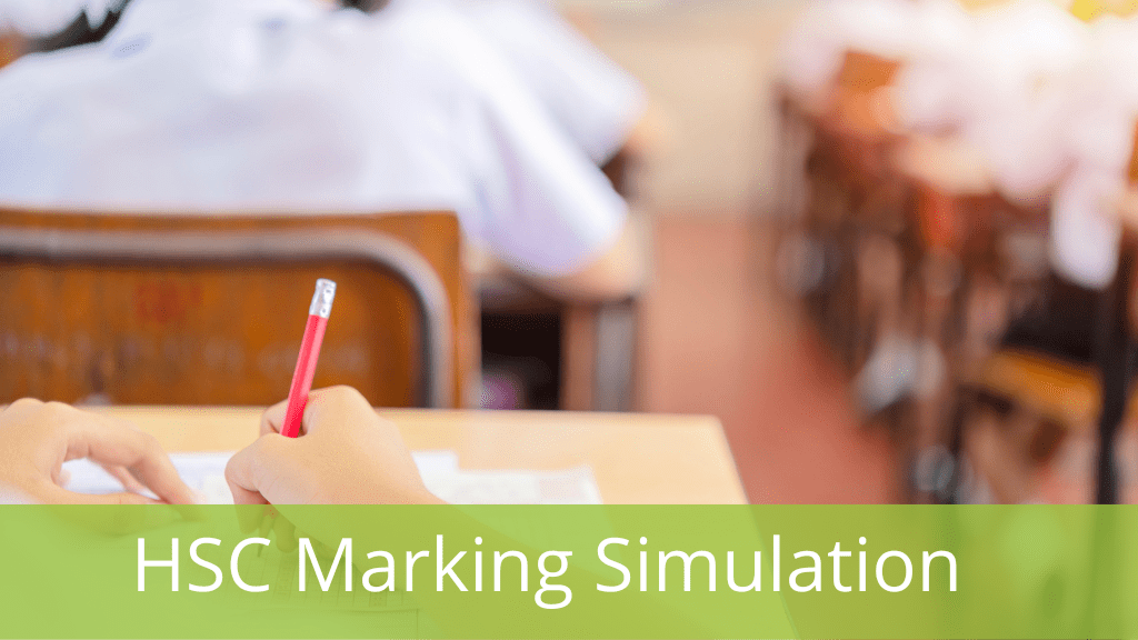 HSC Marking Simulation Workshop